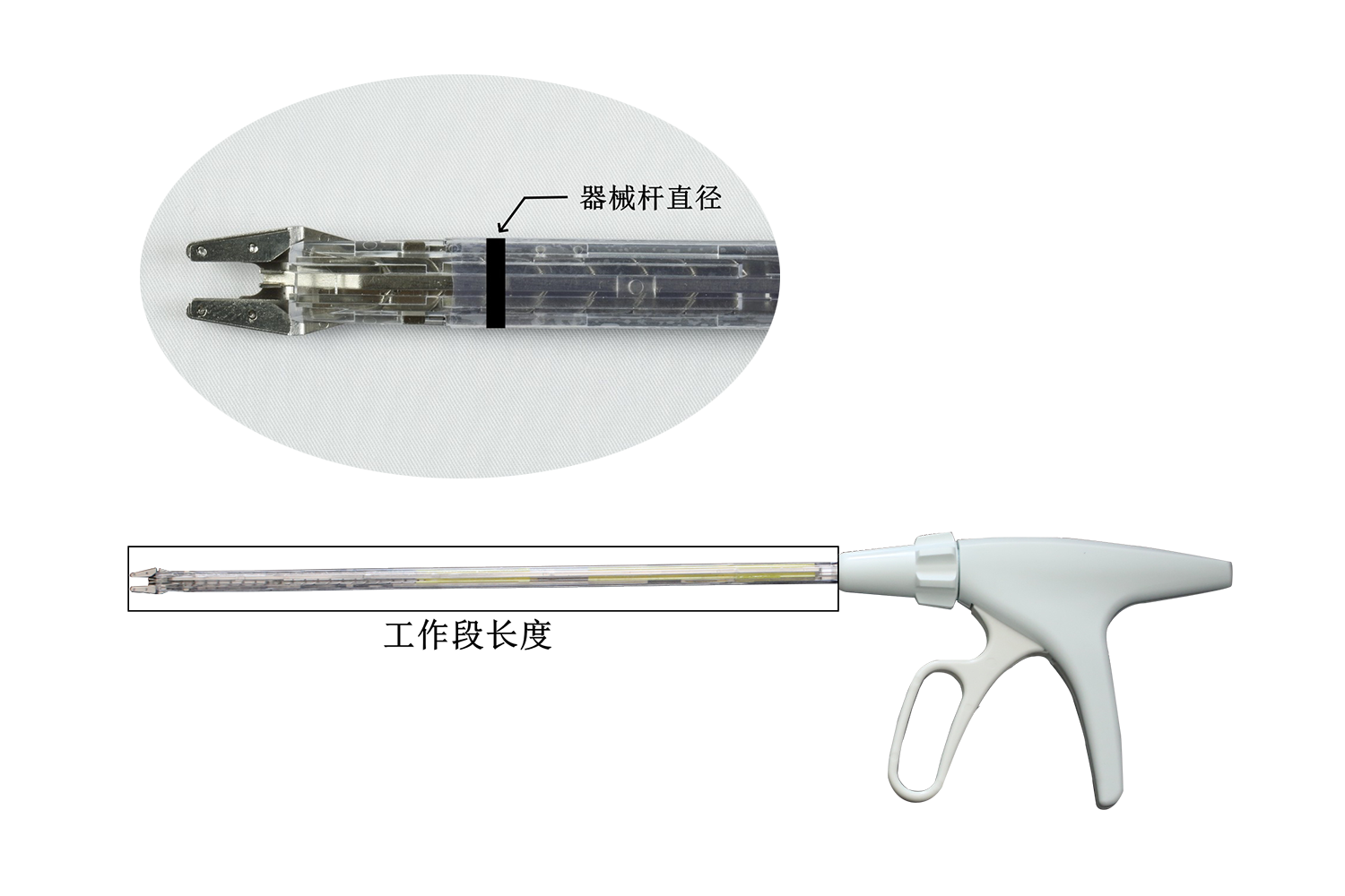 20颗连发钛钉止血夹